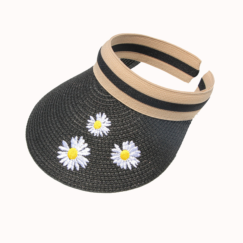 Logotipo pertsonalizatua Straw Visor Hat