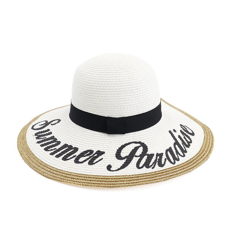 Egin zure Logo Floppy Hat Hondartzako
