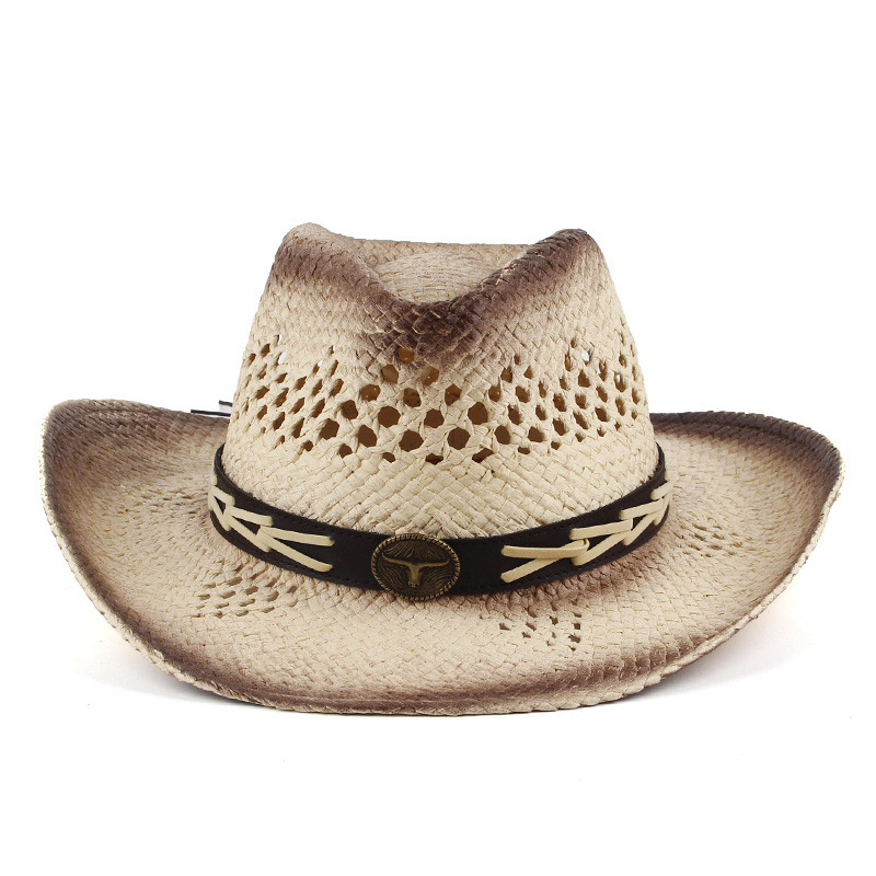 Gizonezkoen Udako Cowboy Lastozko Kapela