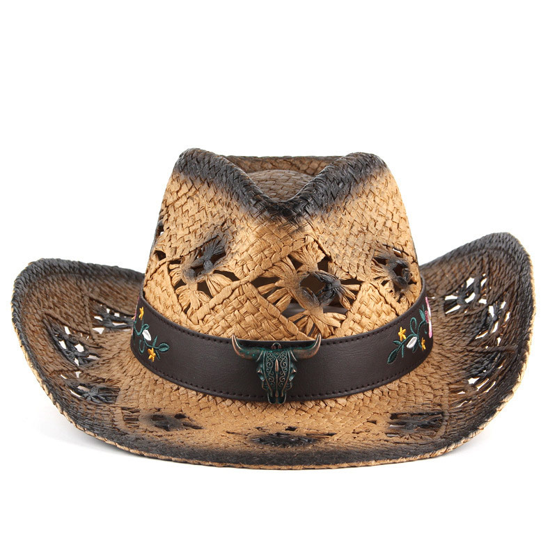 Gizonezkoen Retro Cowboy lastozko txanoak