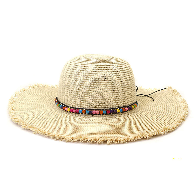 Udako Boho Style Cruise Eguzki-txapela andrearentzat